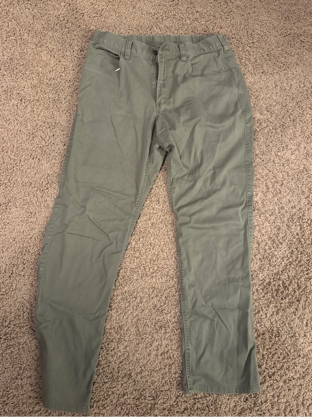 Carhartt Olive Workwear Chinos